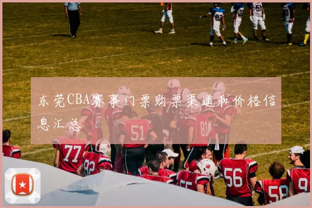 东莞CBA赛事门票购票渠道和价格信息汇总